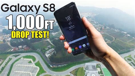 Samsung Galaxy S8 Drop Test from 1000 Feet!! 